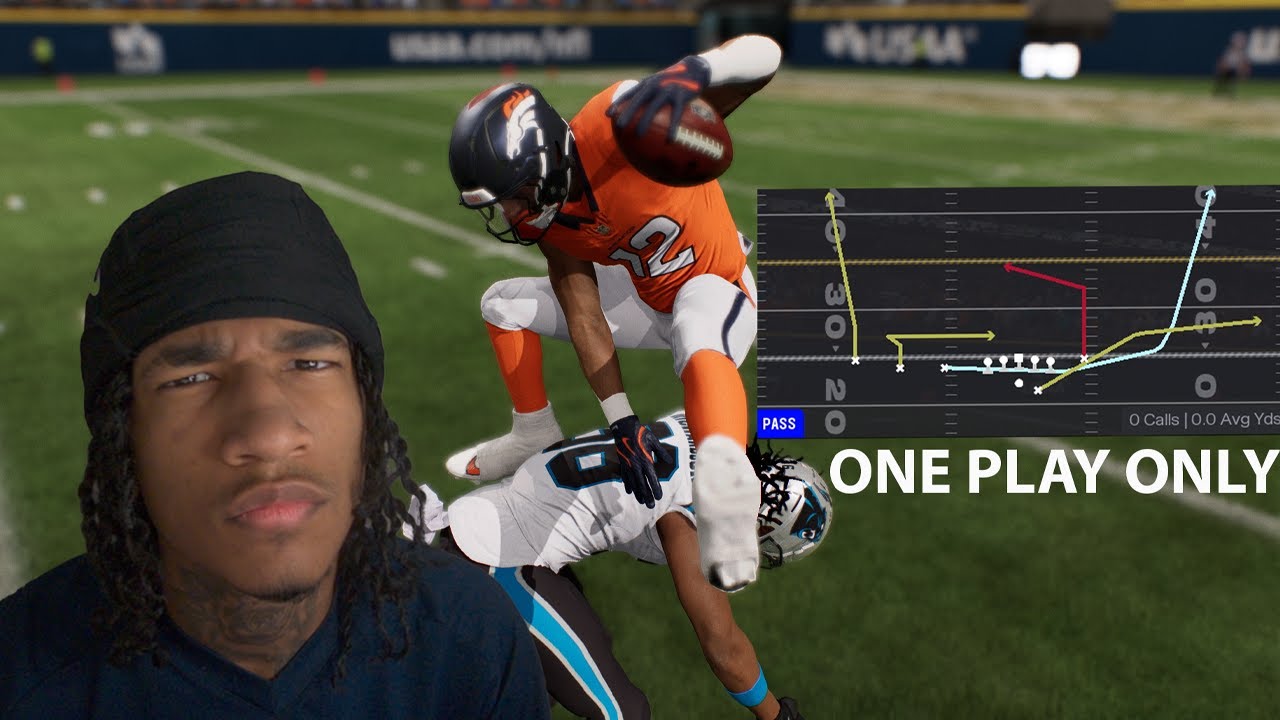 CAN I WIN A SUPERBOWL RUNNING 1 PLAY???
