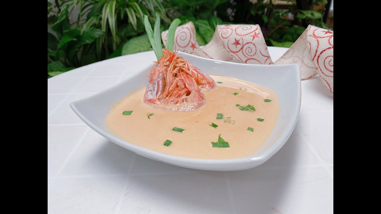 Crema de marisco con Monsieur Cuisine