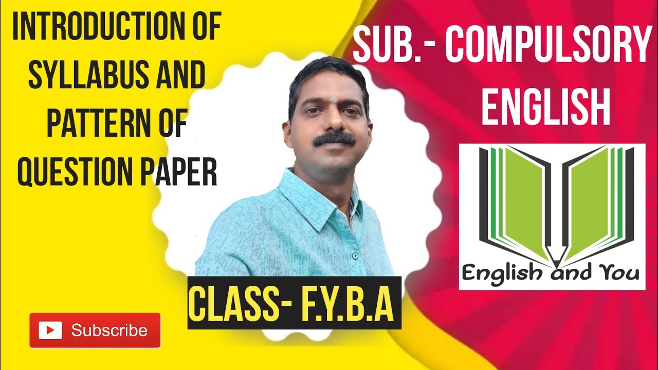 Introduction of syllabus | Compulsory English | F.Y.B.A. | SPPU @EnglishandYou1