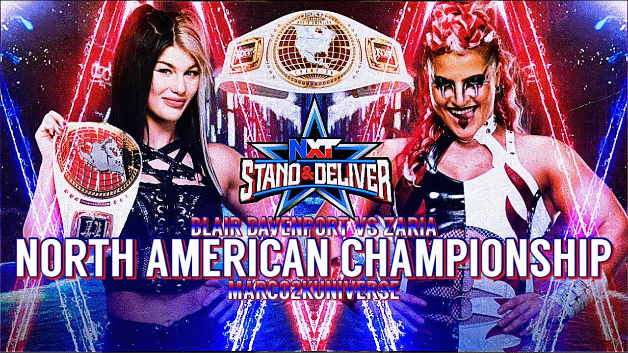 Blair Davenport vs ZARIA - NXT Women’s North American Championship