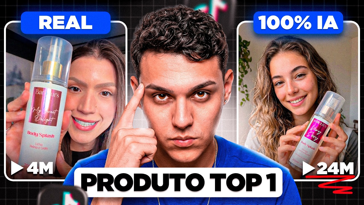 Copiei o Produto Mais Vendido do TikTok Shop e Criei com Avatar IA