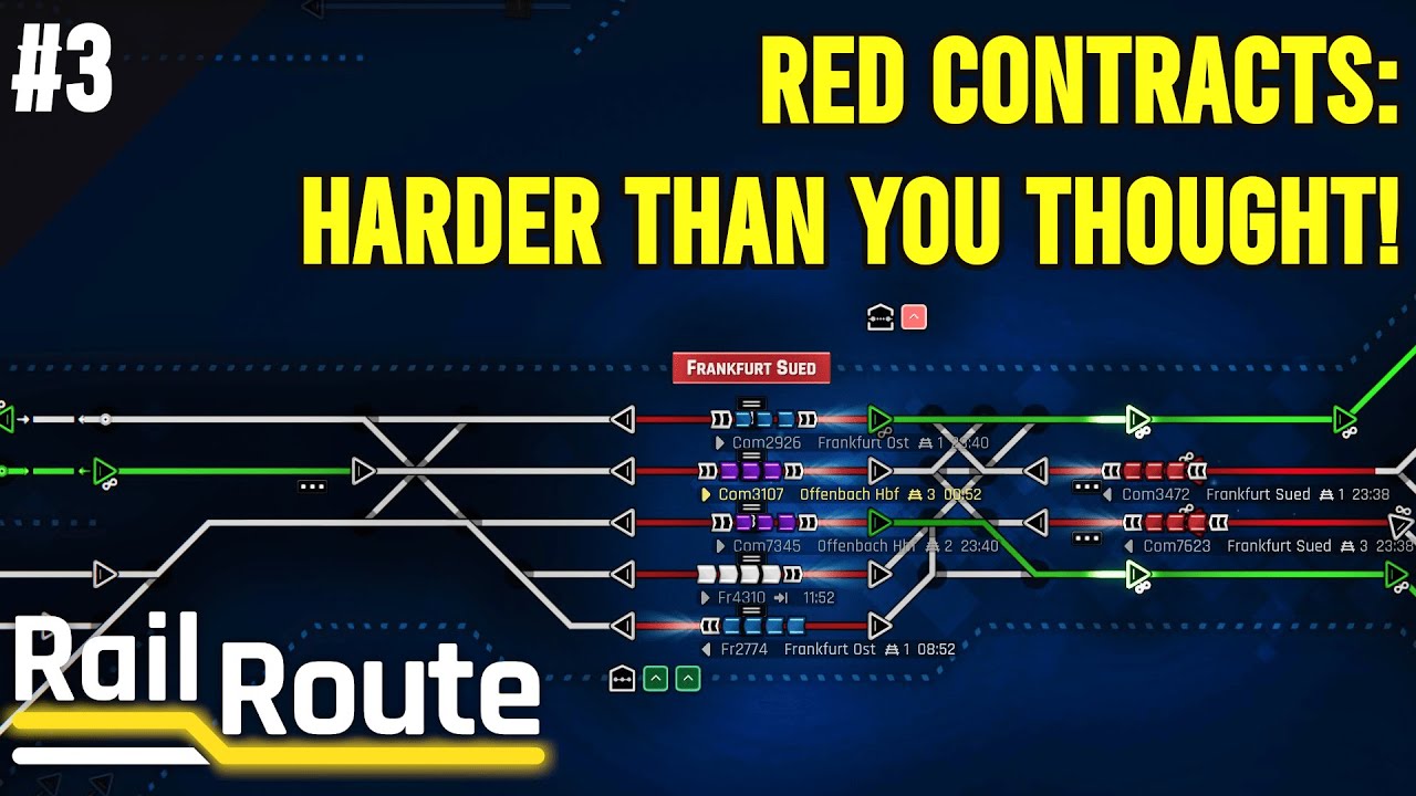 Cargo and Regional Trains in Rail Route