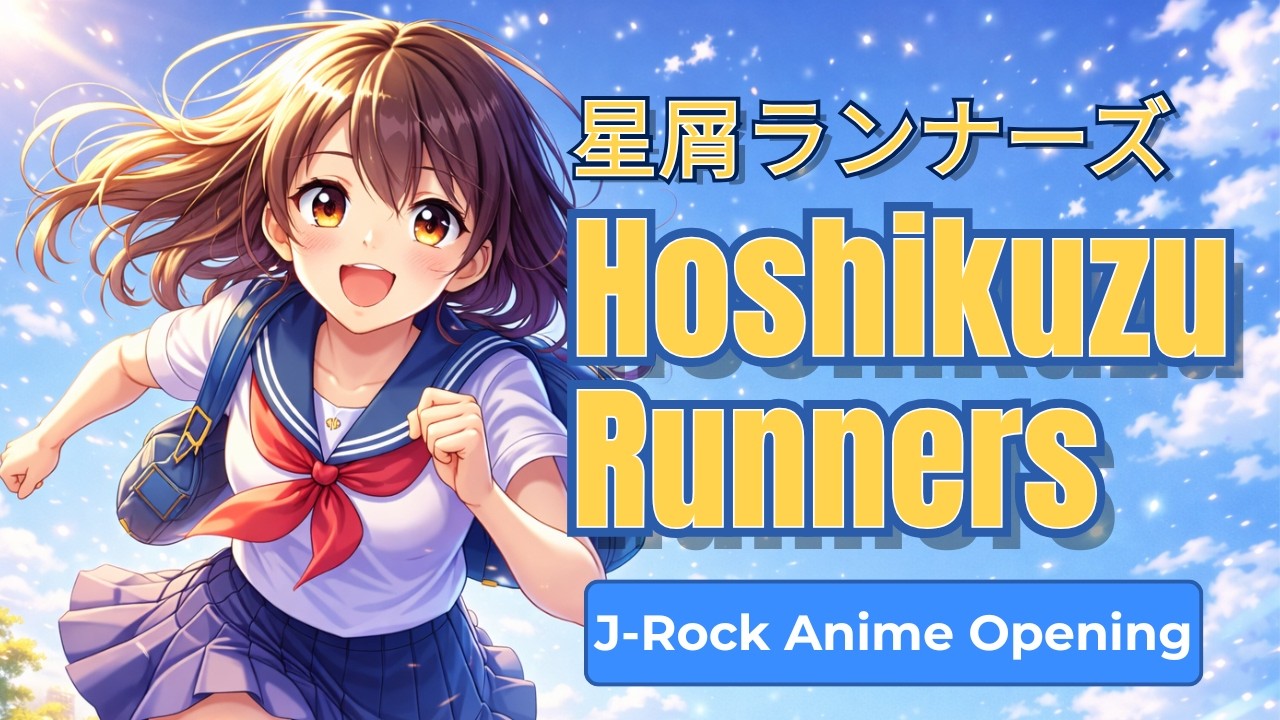 Hoshikuzu Runners (星屑ランナーズ) - Energetic J-Rock Anime Opening
