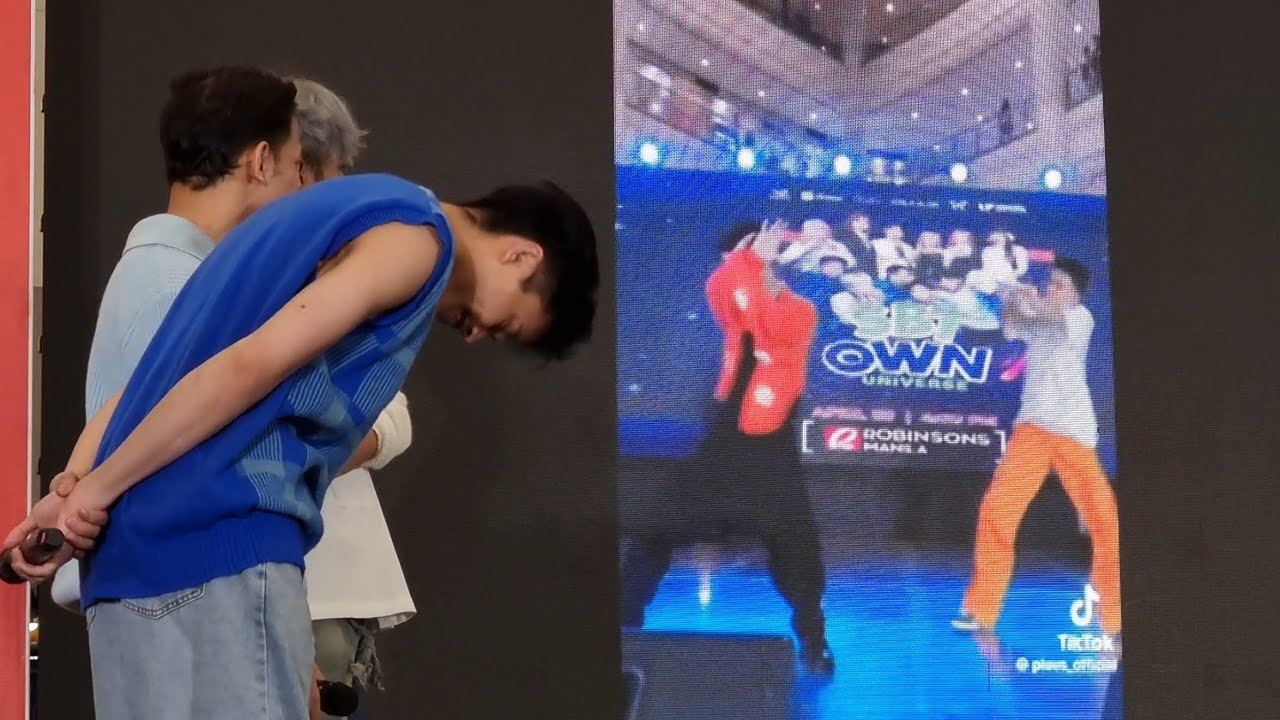 PLUUS Fancam - 240421 SBT OWN Universe Tour, Robinsons Las Pi&ntilde;as - Fan Boy Doll Arch