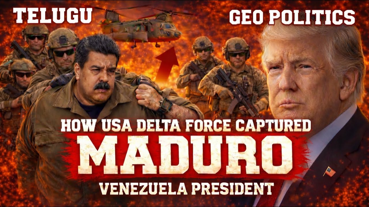 How USA Special Forces Captured Venezuela President Maduro: అసలు మిషన్ ఏంటి?