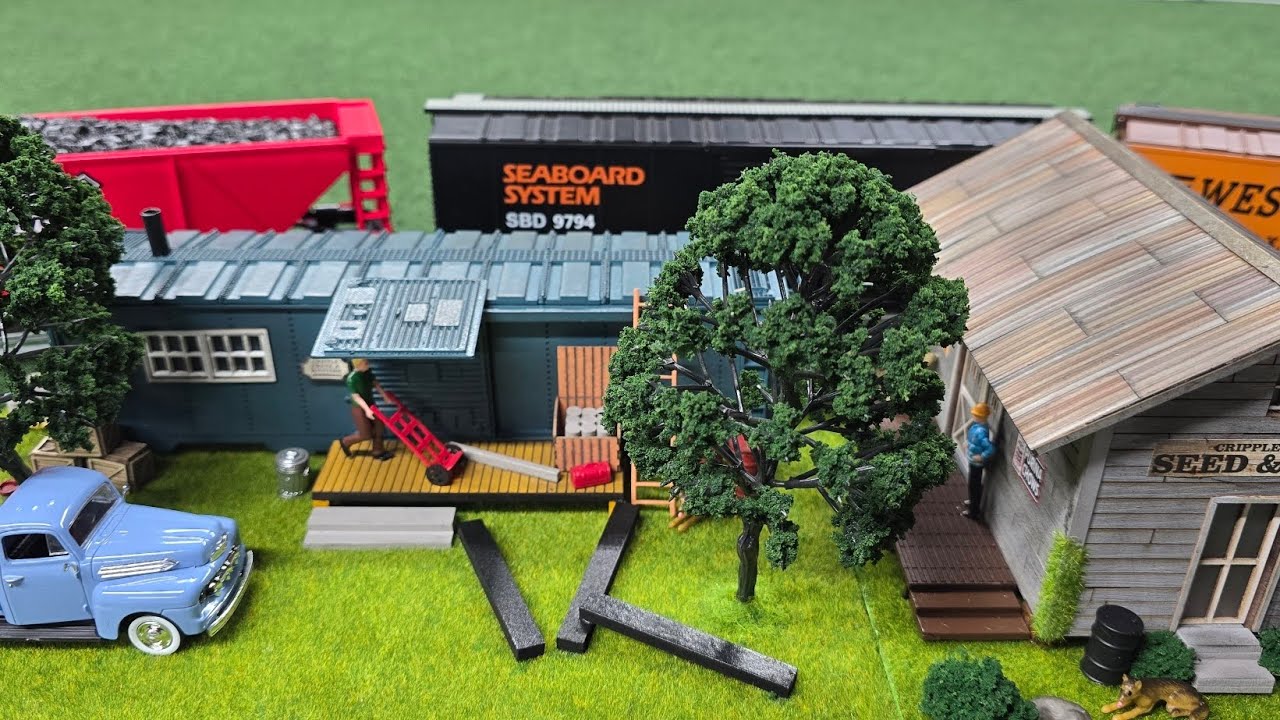 Layout Build Part 3, O Guage and HO Scale Model Railroad! Setbacks, New Stuff, Running Some Trains!!