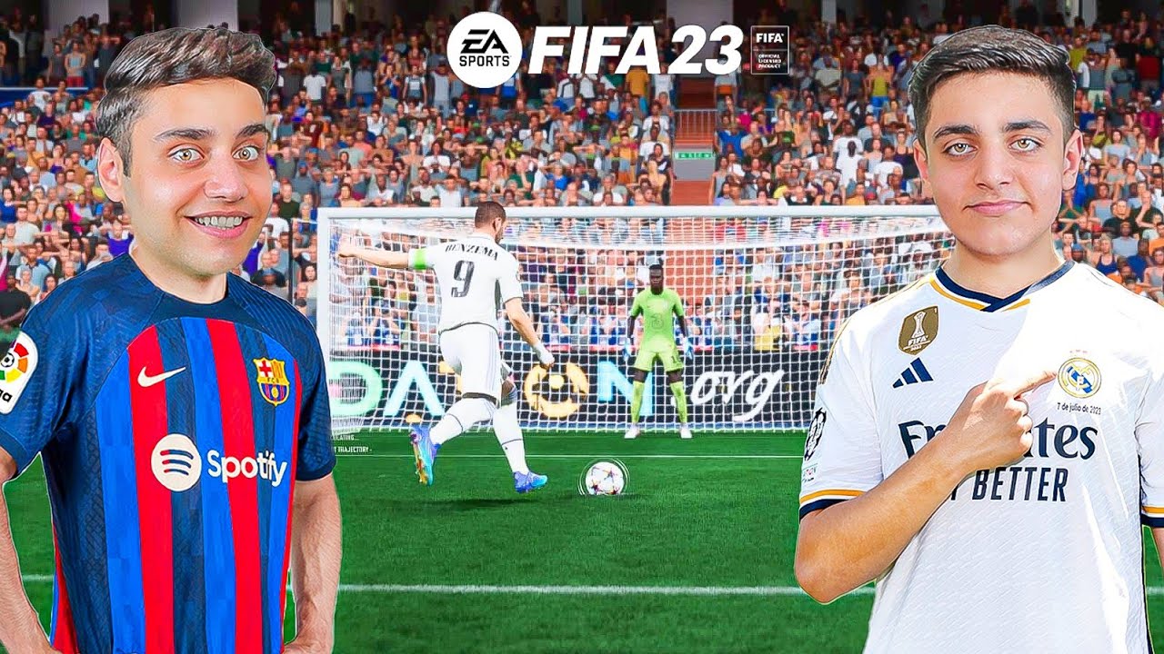 أقوى جلد🔥 في تحدي فيفا 23 !!  (جهاد VS محمد) مين يفوز😱؟