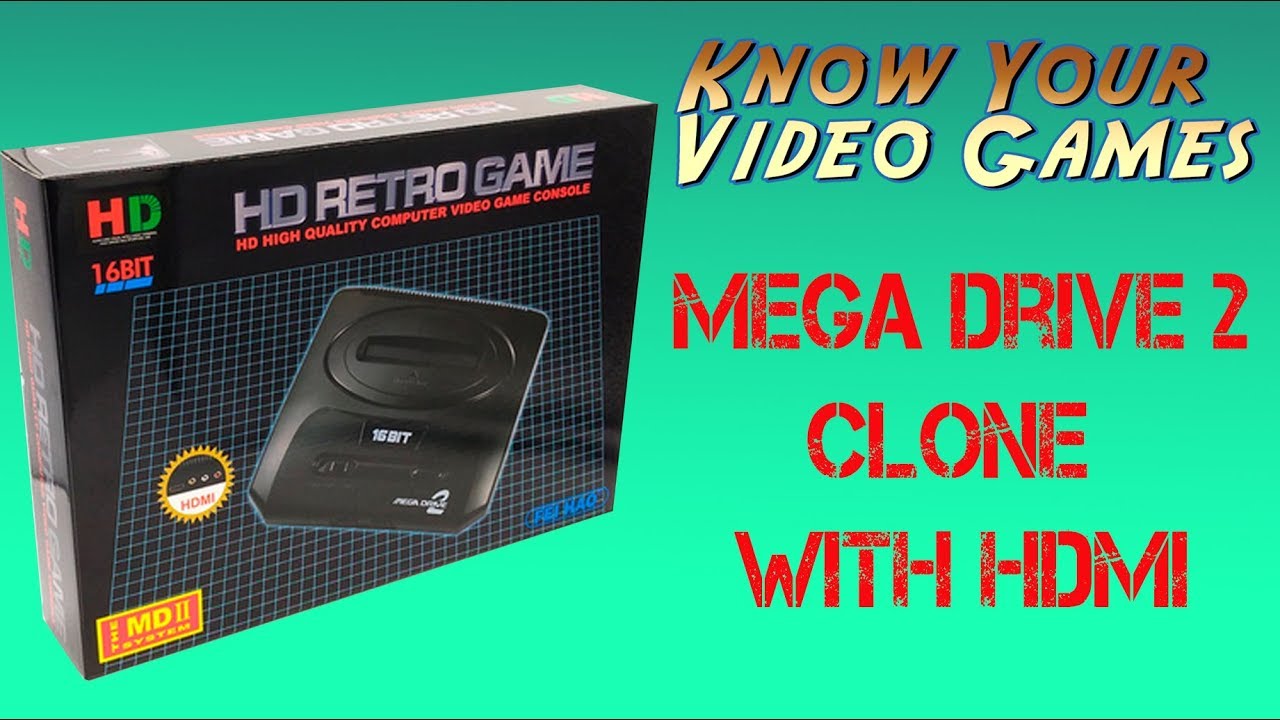 FEI HAO's Mega Drive 2 (Clone Console) - Review