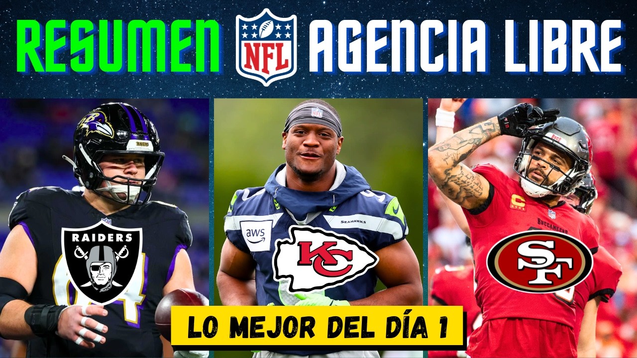 RESUMEN: ¿Qué pasó en DÍA 1 de AGENCIA LIBRE? | NFL 2026