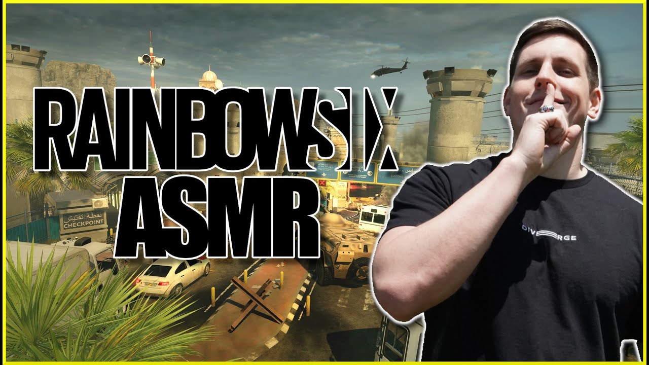 (ASMR Gaming) Rainbow Six ASMR Part 2! (Whispering & Controller Sounds)