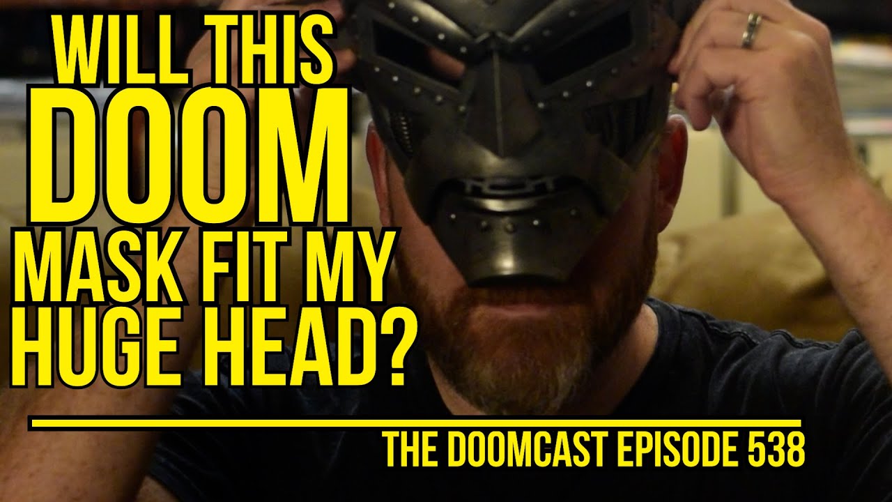 Will the Marvel Legends Doctor Doom Cosplay Helmet Fit my head? | Dr. Doom Helmet review