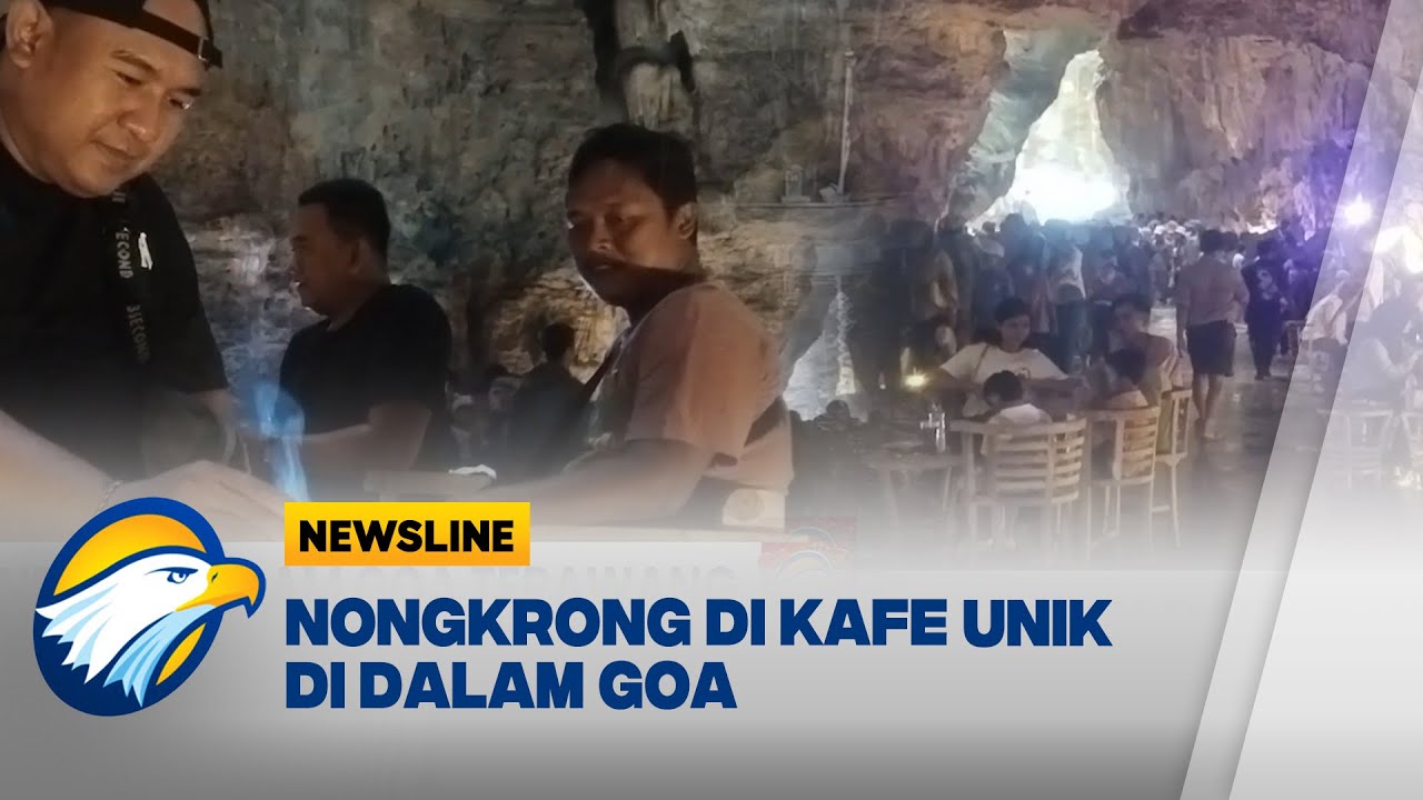 Unik! Menikmati Secangkir Kopi di Dalam Goa Terawang Blora [Newsline]