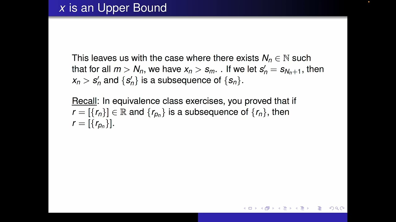 Proof of the Completeness Axiom for Real Numbers