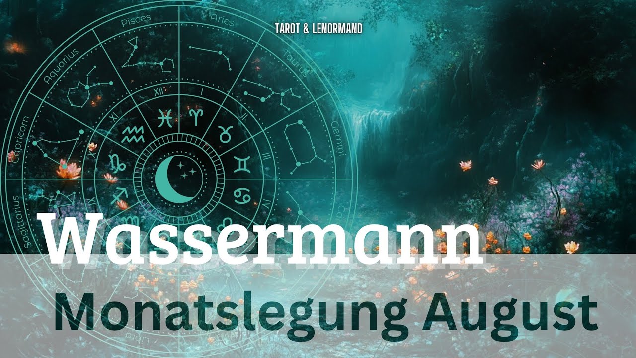 #Wassermann ♒️ #August #Monatslegung ☆ Es knistert🔥
