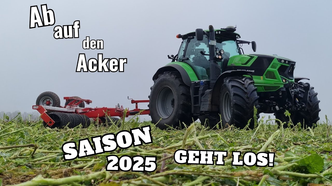 Ab auf den Acker / Zwischenfrüchte walzen – Schnelleres Absterben und Verrotten!
