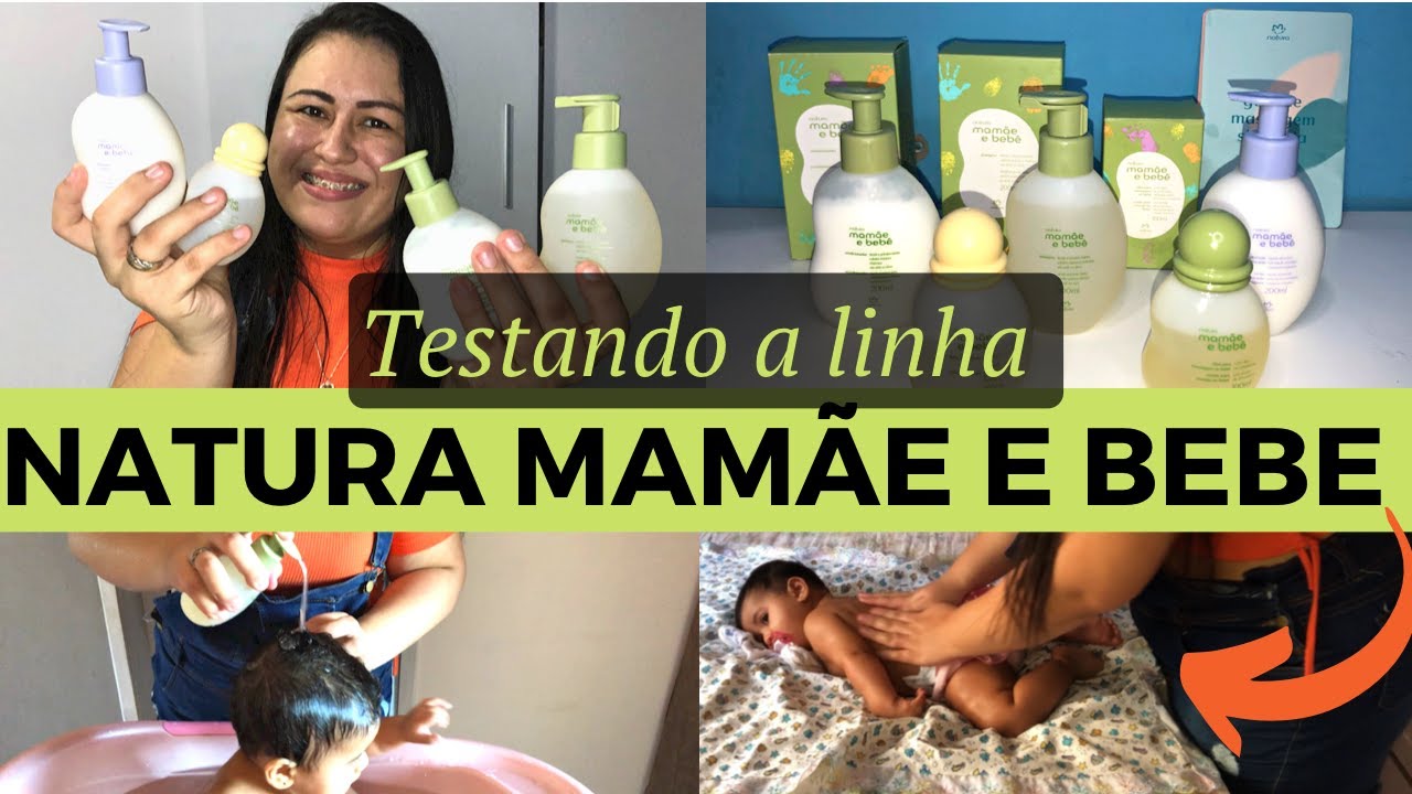 TESTANDO A LINHA NATURA MAMÃE E BEBÊ | RESENHA