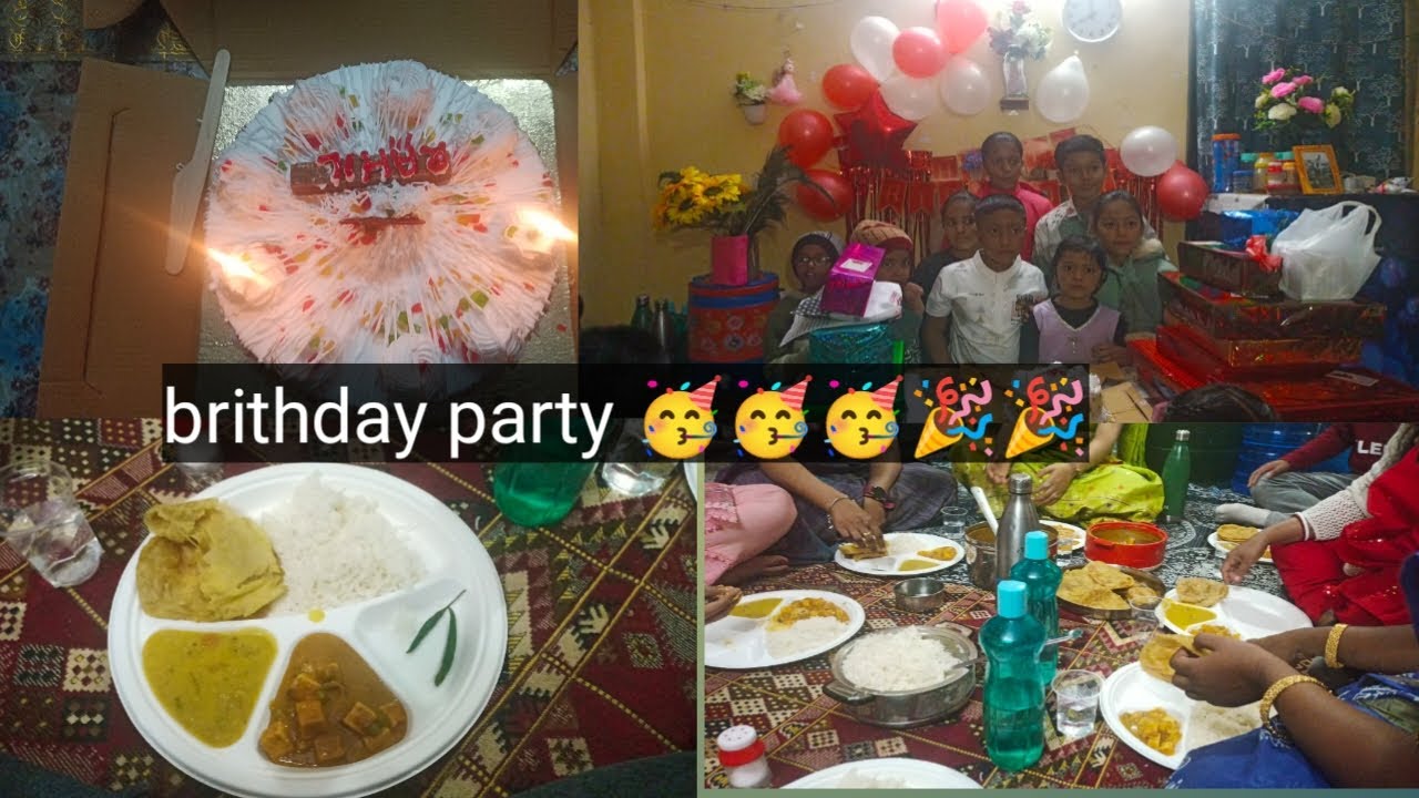 Aaj humne birthday party enjoy ki 💃💃💃 