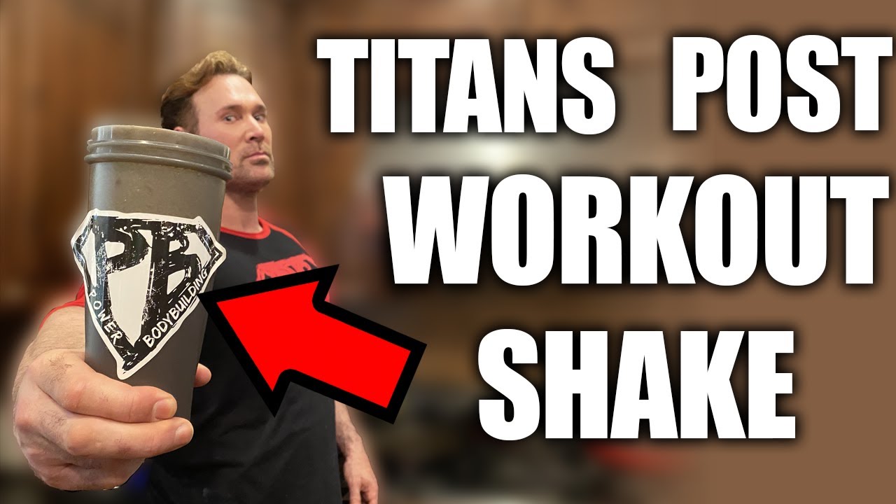 Mike O'Hearns Post Workout Recovery Shake