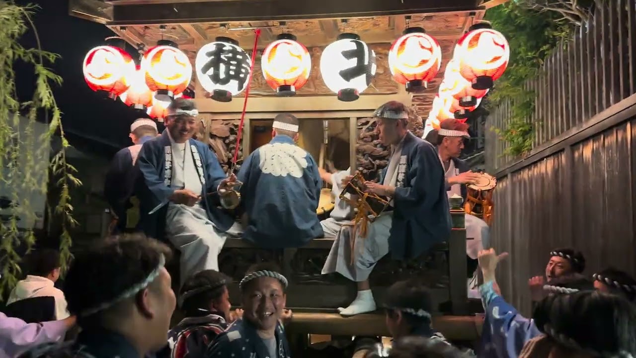 令和七年 佐原囃子 北横宿区~源囃子連中「北横宿区山車建造150周年記念曳き廻し」④