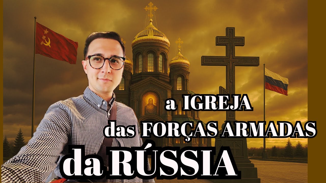 A IGREJA OFICIAL do EXÉRCITO RUSSO! | RÚSSIA 28