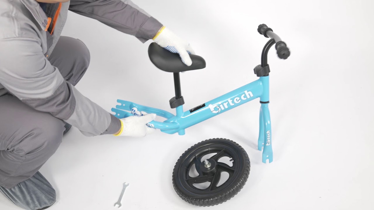 Birtech Kid's Balance Bike, Toddler Training Bicycle without pedal