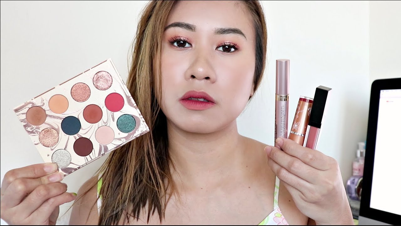 TRYING NEW MAKEUP!! + MY YOUTUBE STRUGGLE .. | Chinkytita