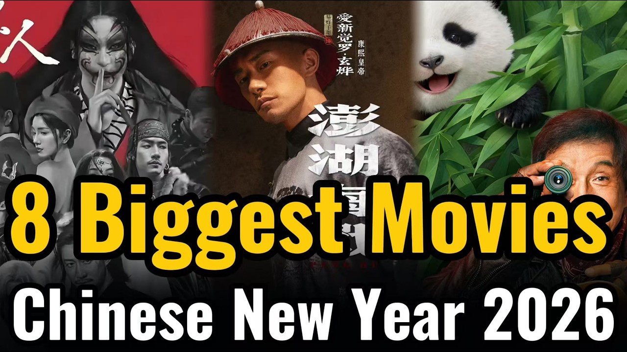 8 Chinese New Year 2026 Movies! Jet Li & Nicholas Tse in a Wuxia, Zhang Yimou’s AI face-swap scam!