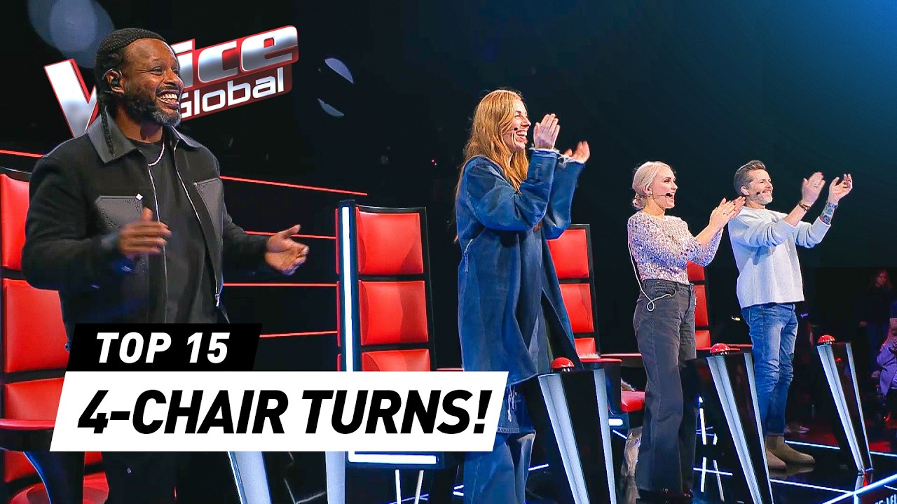 Every 4-CHAIR TURN on The Voice of Norway 2025!