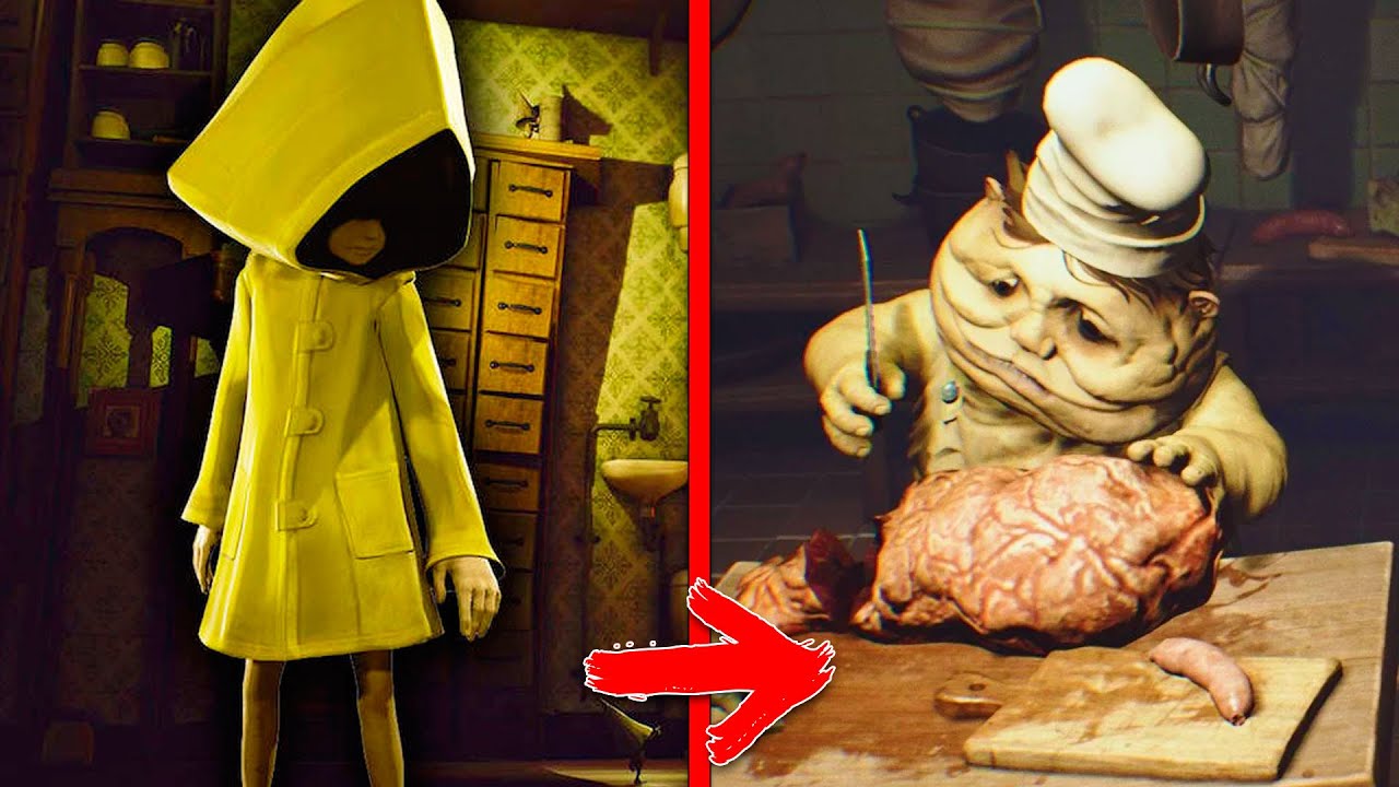 Повар и Шестая из игры Маленькие Кошмары (Little Nightmares) |Тревор Хендерсон SCP В МАЙНКРАФТ