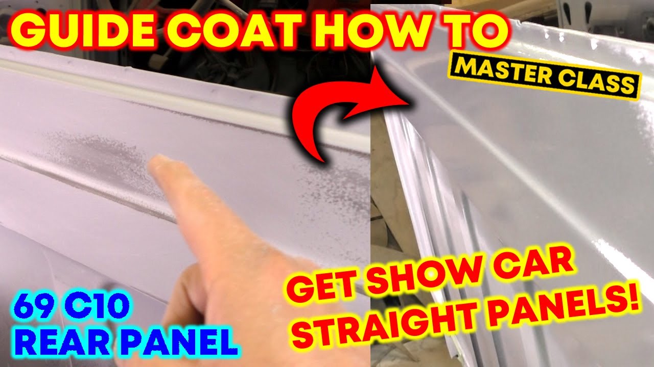 Guide Coat MASTER CLASS – How to Get SHOW CAR Straight Panels on a '69 C10 Rear Panel