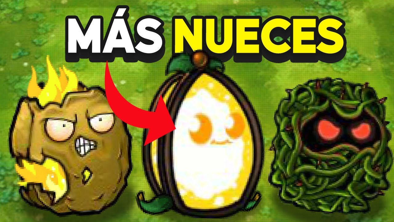 NUEVAS fusiones de NUECES! Parte 2 - PvZ 1