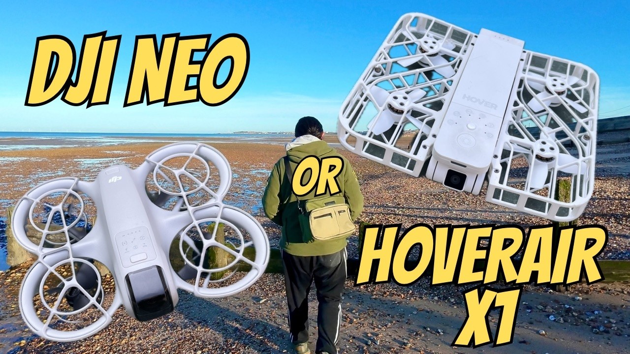 DJI Neo or HOVERAir X1 - Follow Me Drone Test