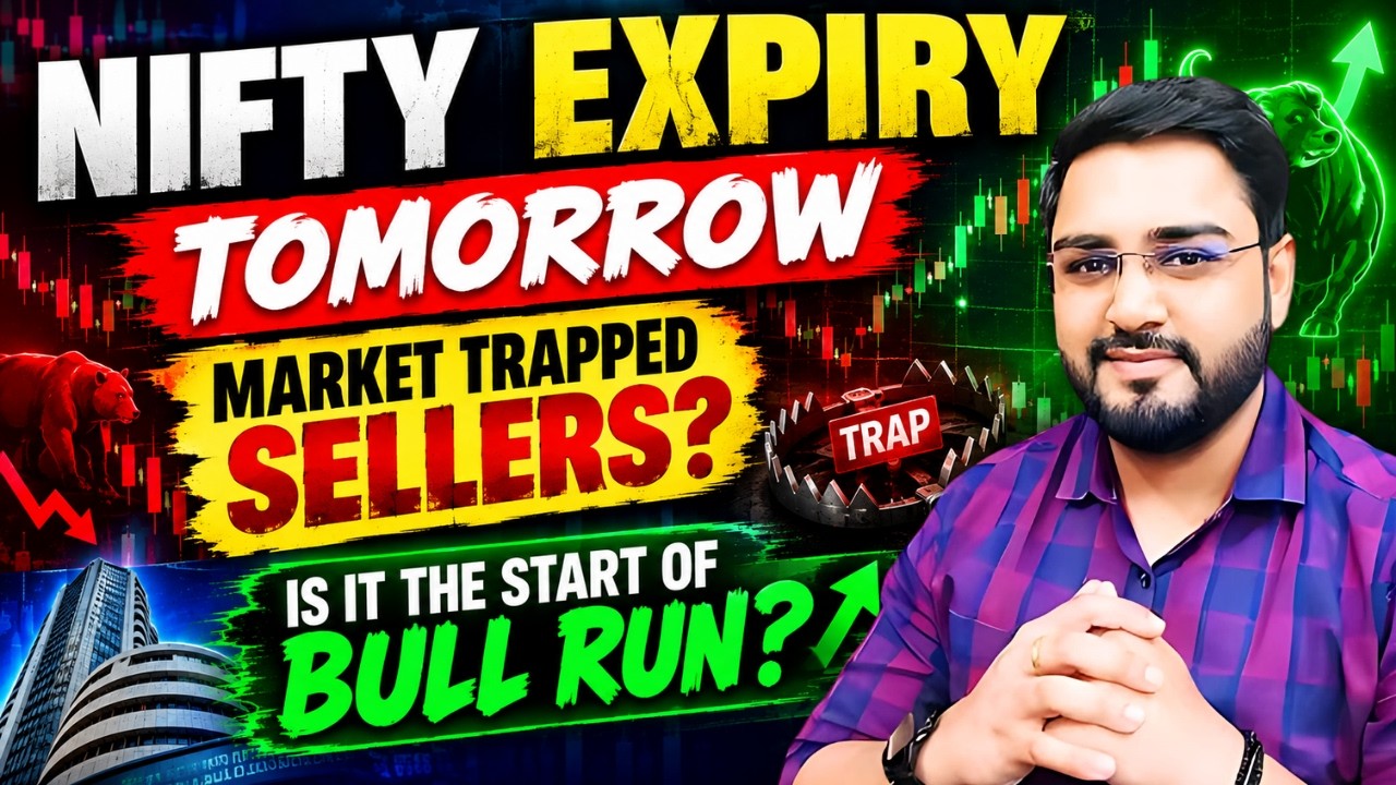 Nifty Prediction For Tomorrow | Sensex & Bank Nifty Operator-Level Analysis | Expiry Day Setup