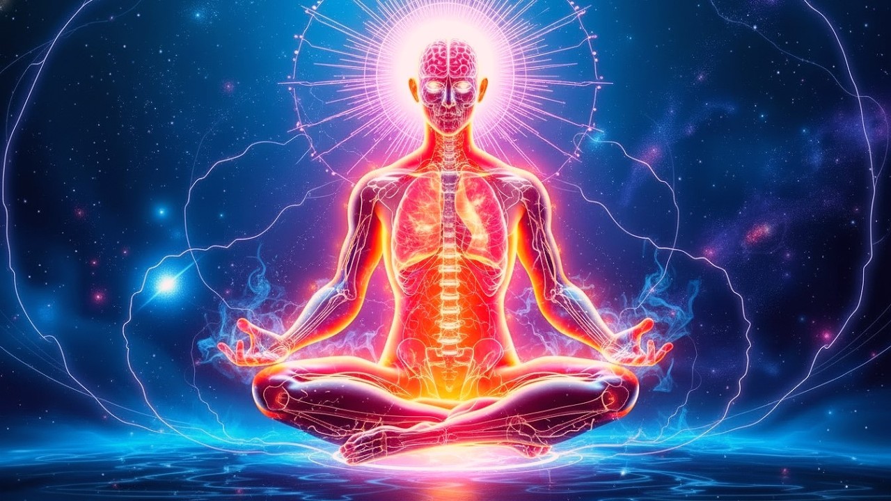 432hz + 528hz + 963hz - Stress and Anxiety | Spiritual Awakening, Whole Body Renewal