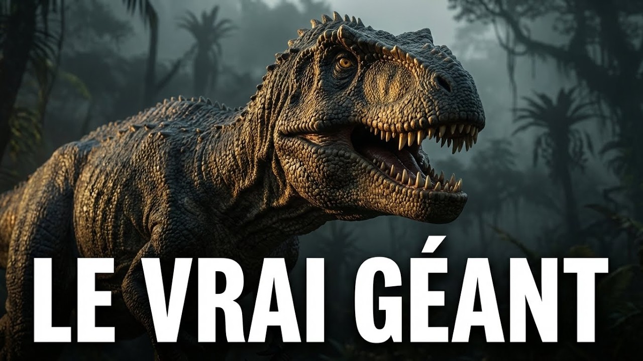 Ce dinosaure &eacute;tait PLUS TERRIFIANT que le T-Rex&hellip;