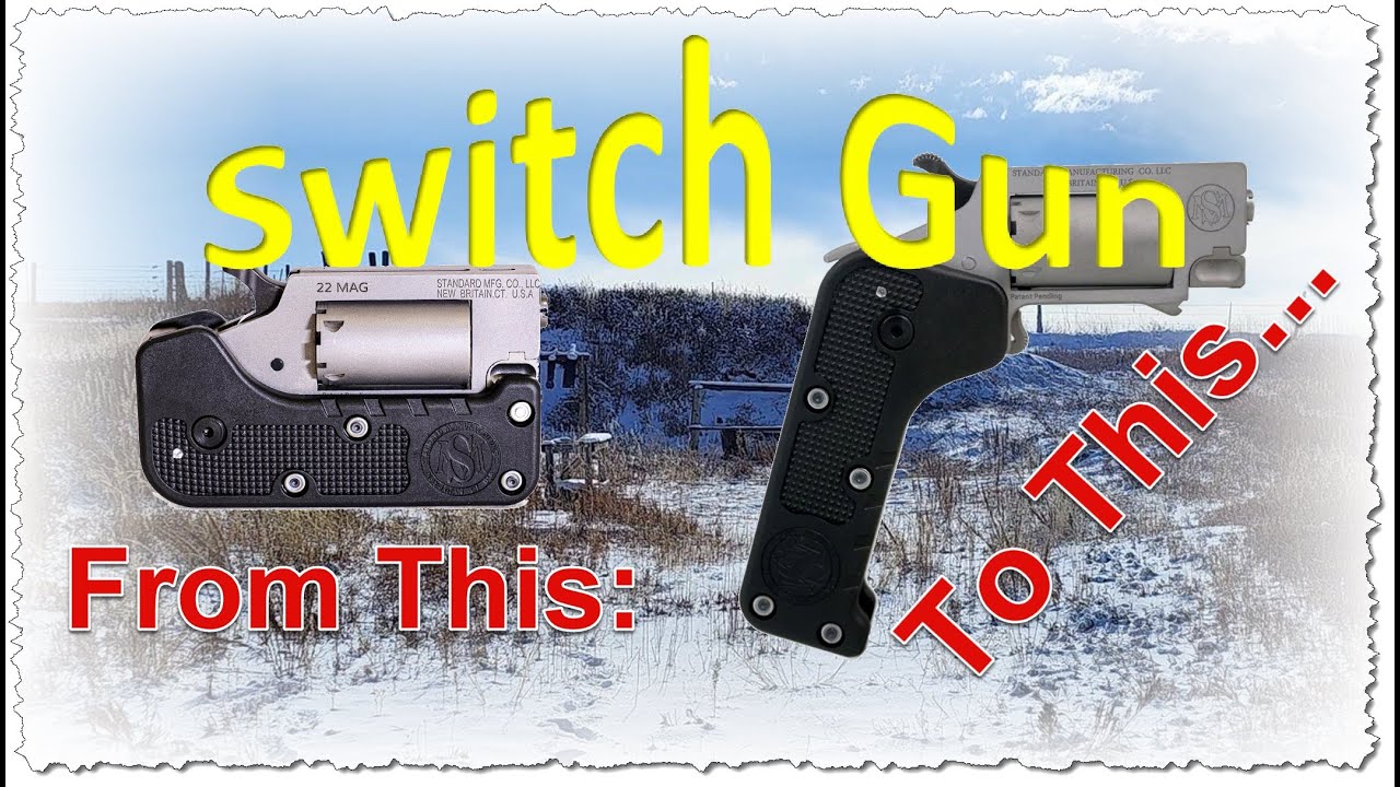 Standard Manufacturing - Switch Gun: shoots 22lr or 22 magnum! Is this thing is cool?