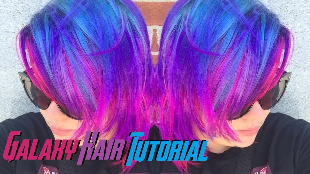How To Do Cosmic Galaxy Hair!