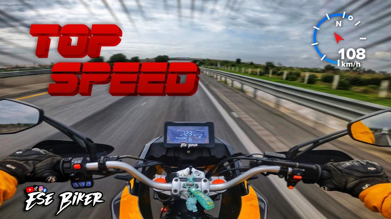 GPS TOP SPEED VENTO Dakar 300 | ¡Motor al límite!