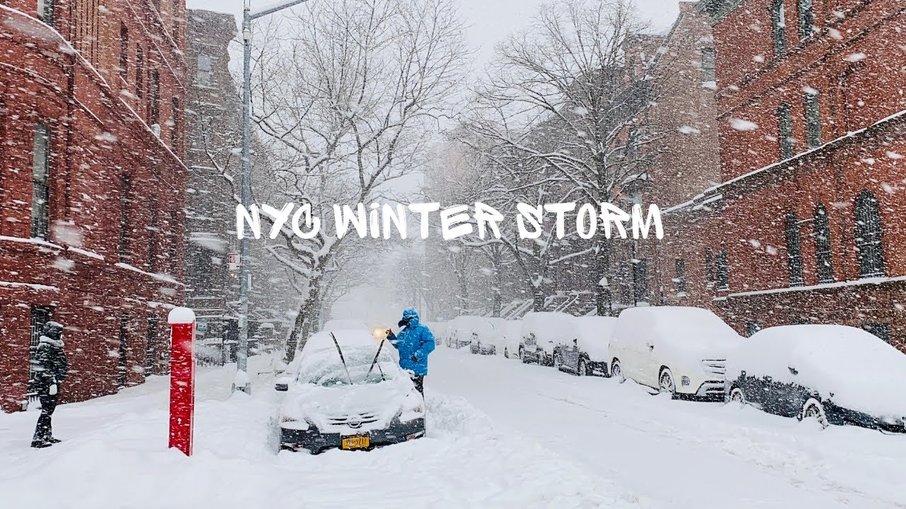 [4K]🇺🇸NYC Winter Walk | Heavy Snowfall in NYC, Biggest Snowstorm in 5 Years | Feb 1, 2021