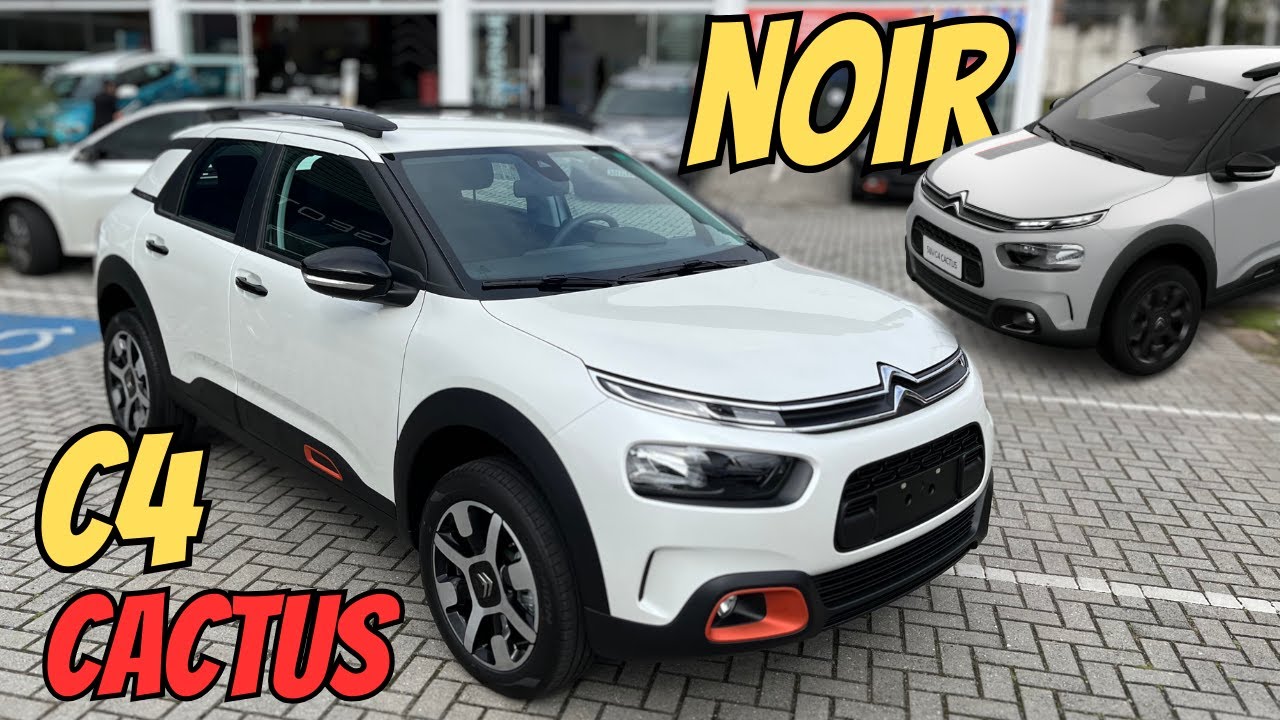 Citroën C4 CACTUS 2024 ganha visual RENOVADO e uma EDIÇÂO LIMITADA NOIR