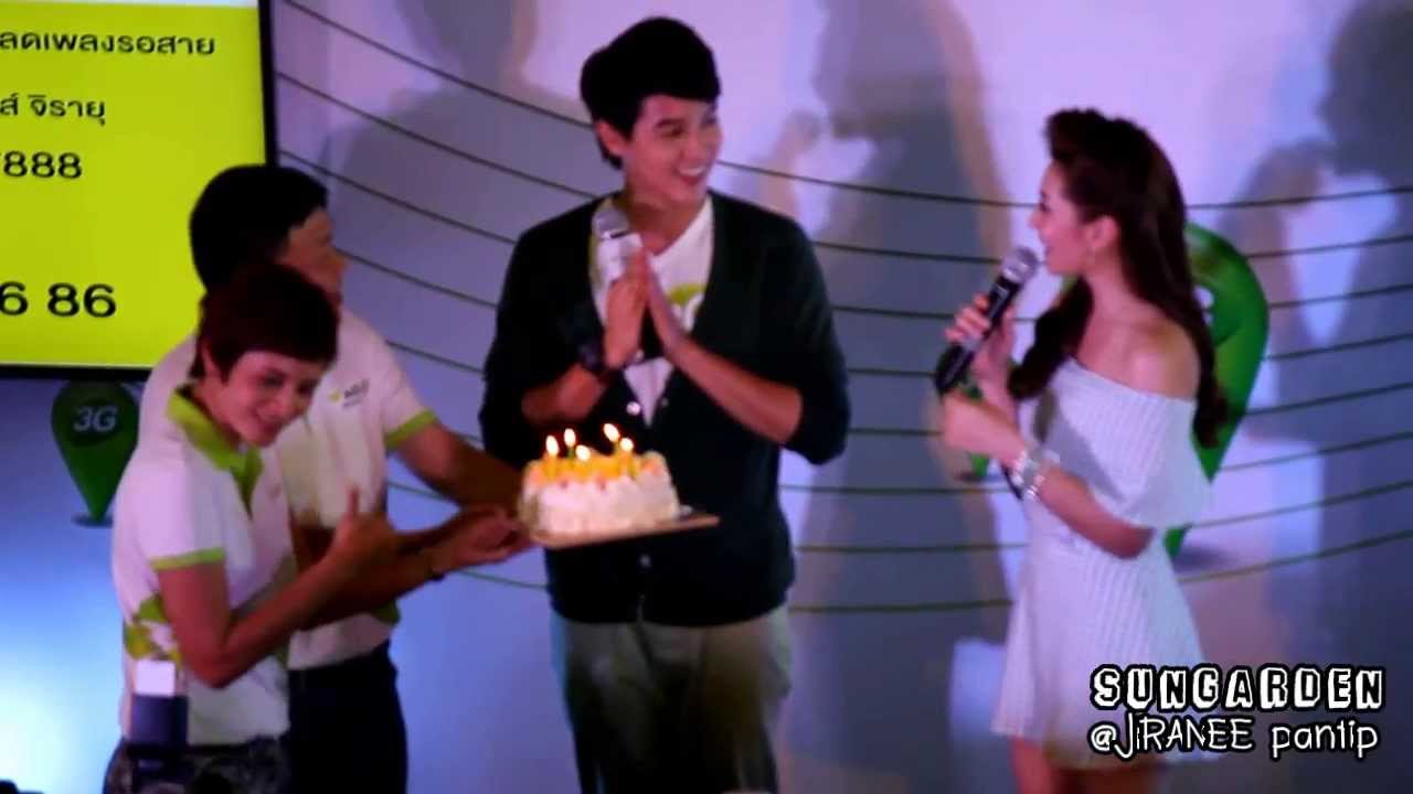 15.09.56 เบลล่า & FC - HBD เจมส์ จิ - AIS3G2100 @ Central Suratthani