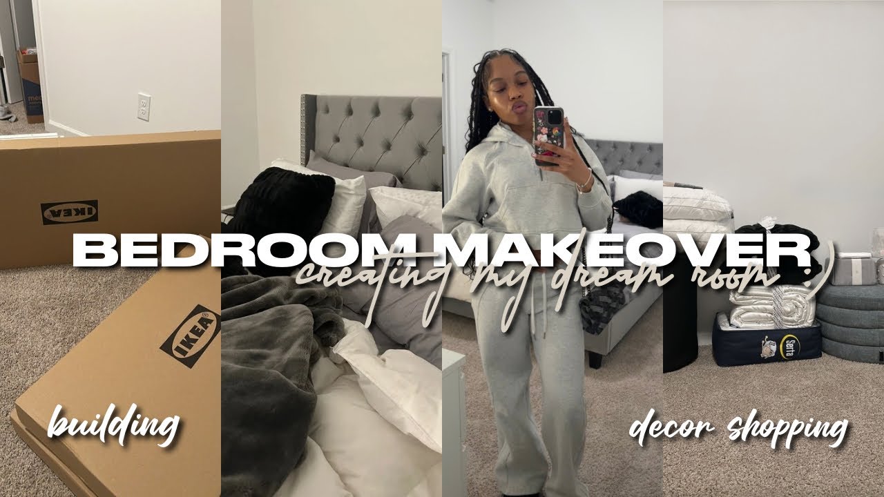 ULTIMATE&nbsp;BEDROOM&nbsp;MAKEOVER&nbsp;✰ | creating my dream room! | shopping, building, decorating, etc