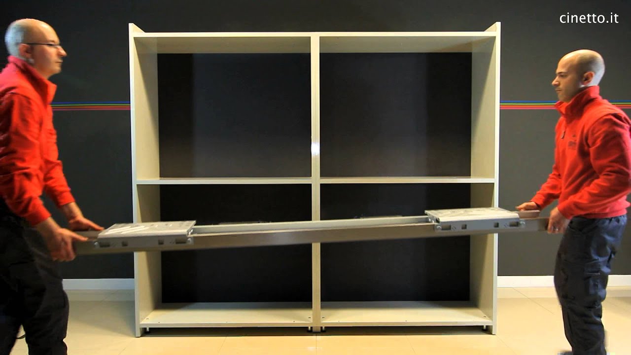 PS40 sliding doors coplanar system Cinetto. Video by Alberto Ph Still©