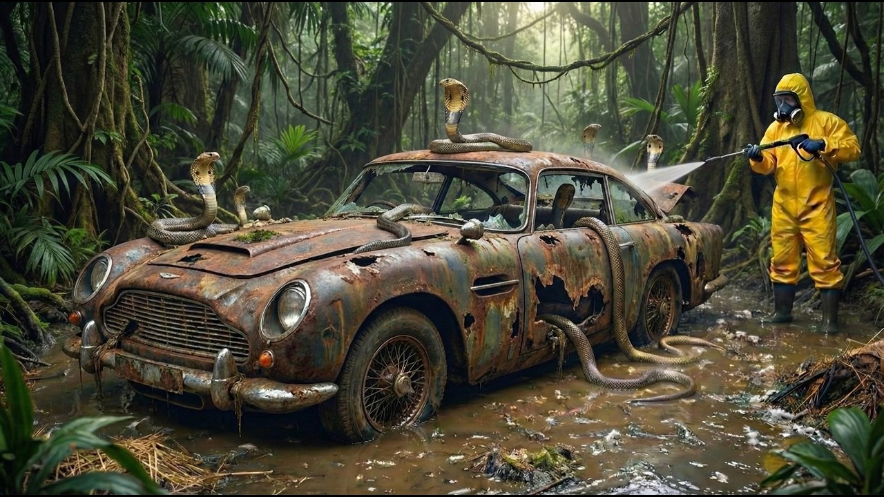 Abandoned 1964 Aston Martin DB5 ASMR Restoration: From Rust to $5M James Bond Legend