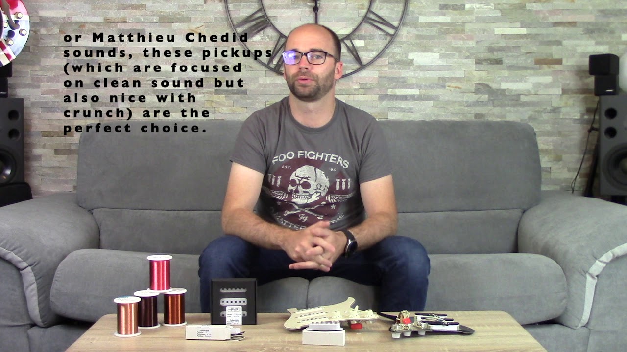 L-Series P&Pickups test for stratocaster by Plug and Play Amplification (France)