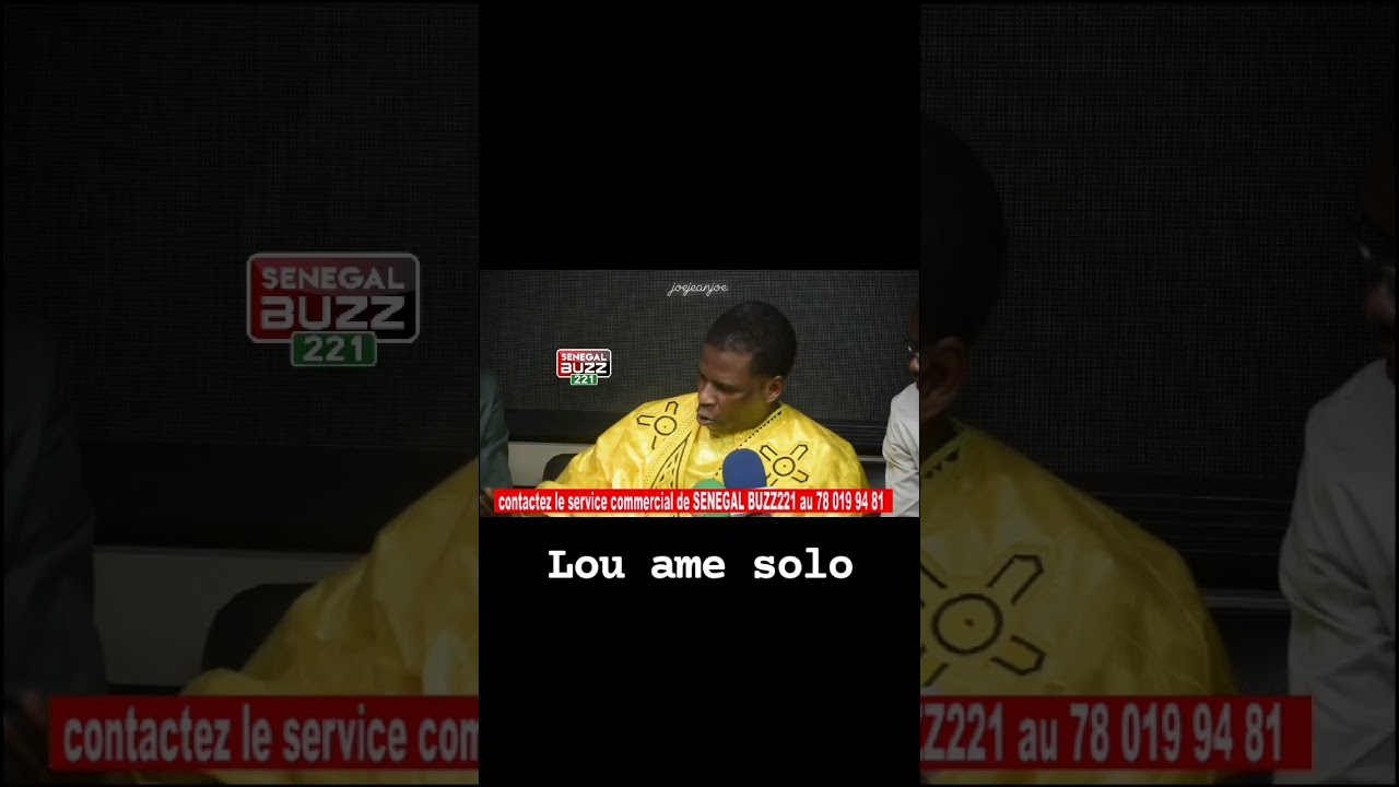 urgent: oustaz Iran Ndao lance un message au senegalais
