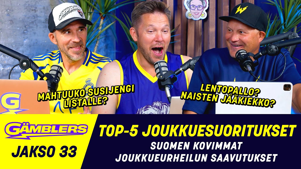 TOP-5 Joukkuesuoritukset Suomessa