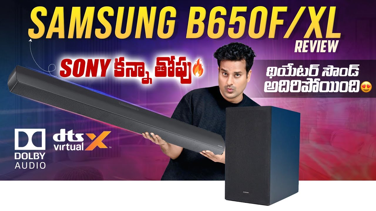 Samsung B650F/XL Soundbar Review🔥 Better than Sony ?