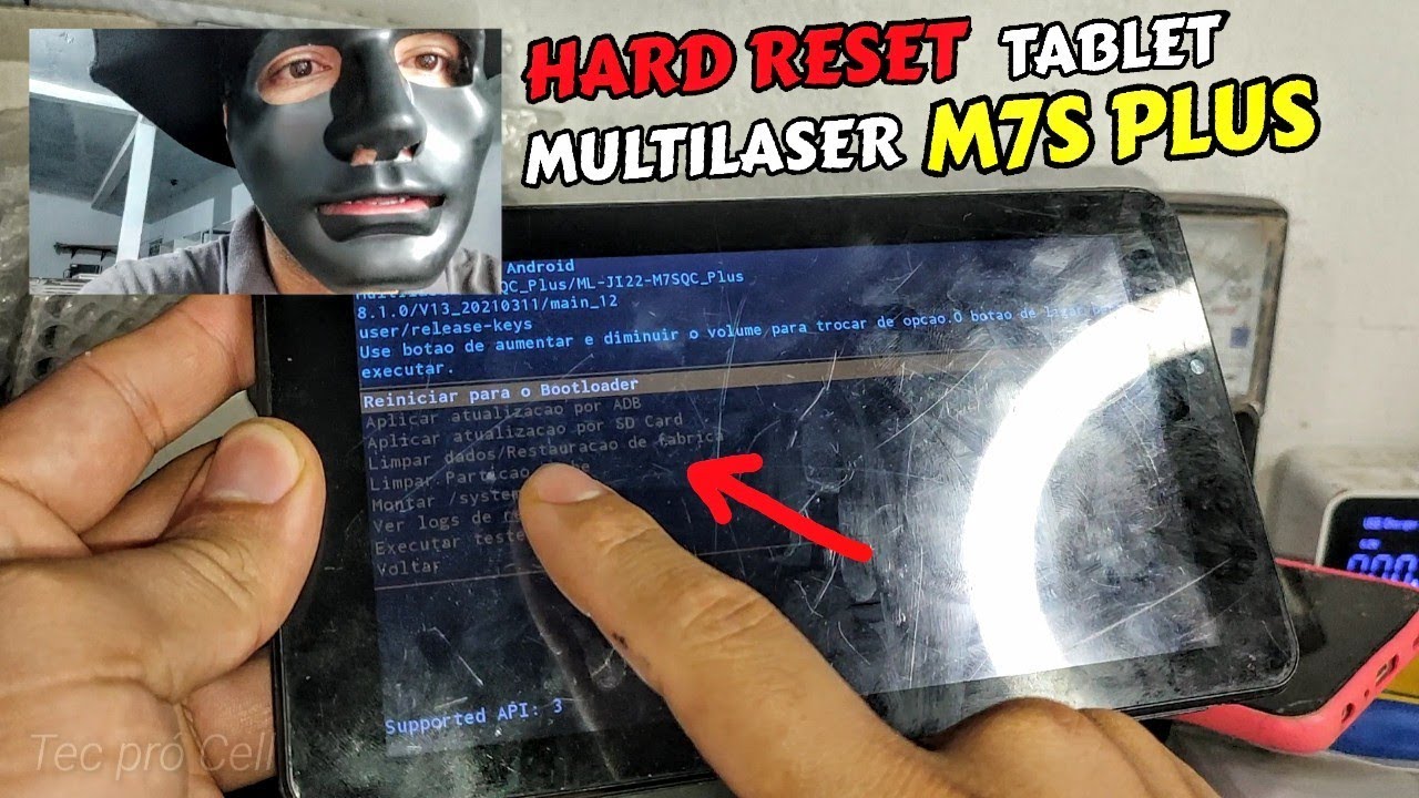 COMO FORMATAR, RESETAR, RESTAURAR, HARD RESET TABLET MULTILASER M7S PLUS