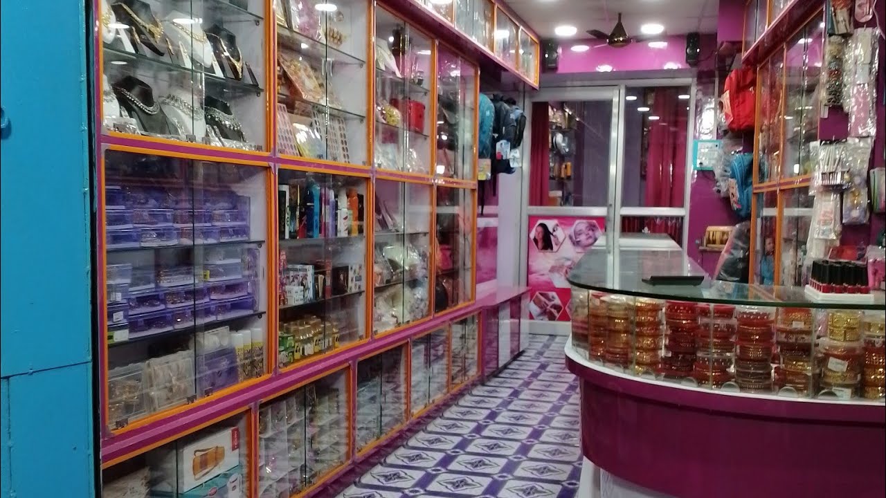 cosmetic shop decoration design